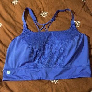 Womens plus active bra